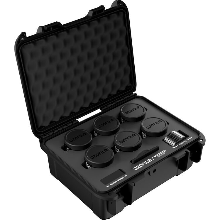 DZOFilm Vespid2 T1.9 Prime 6 Lens Kit PL